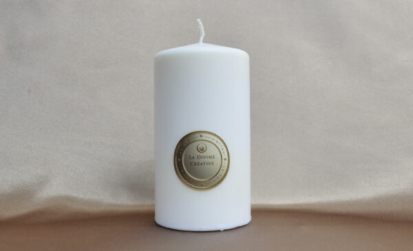 Divine Creative Candle illuminating a space of inspiration and free expression