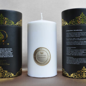 Divine Marriage Candle lighting up a sacred union