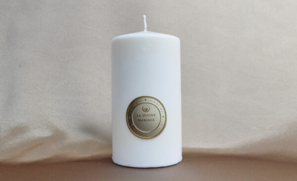 Divine Marriage Candle lighting up a sacred union