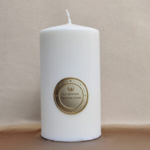 Divine Protection Candle radiating a reassuring light